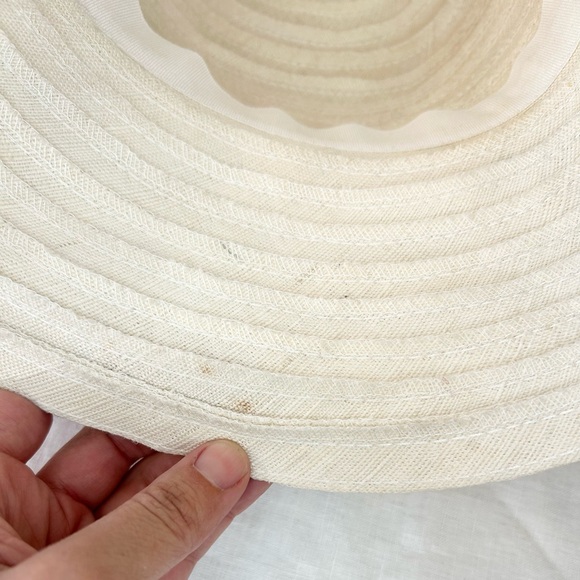 August Hat Company Natural Linen Hat - Picture 10 of 15